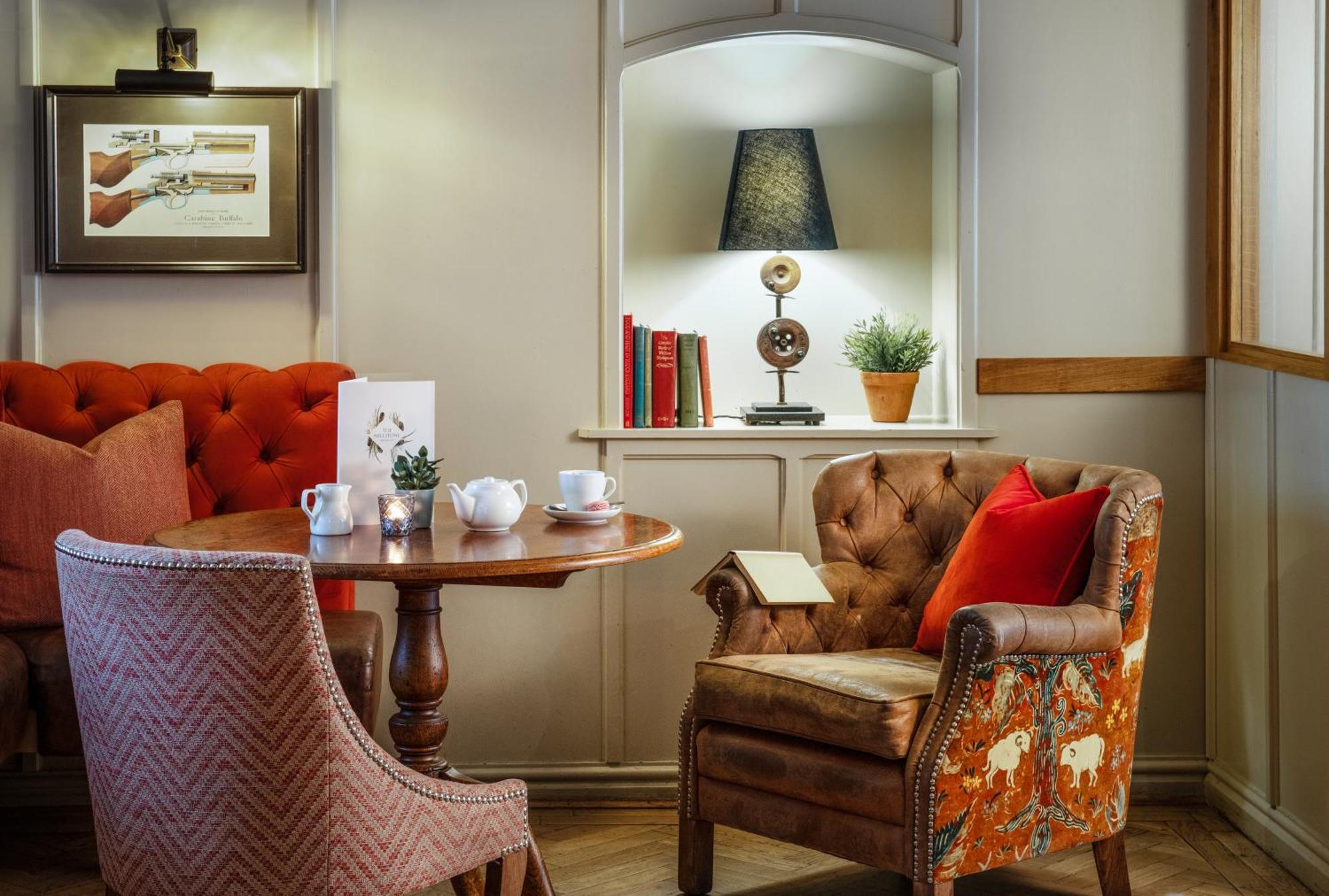 布莱克本 The Millstone, Mellor酒店 外观 照片 The Library at The Old Bank Hotel