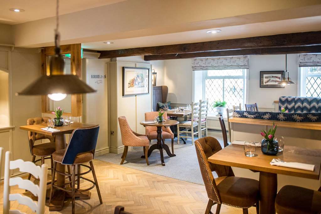 布莱克本 The Millstone, Mellor酒店 餐厅 照片 The restaurant at The Swan